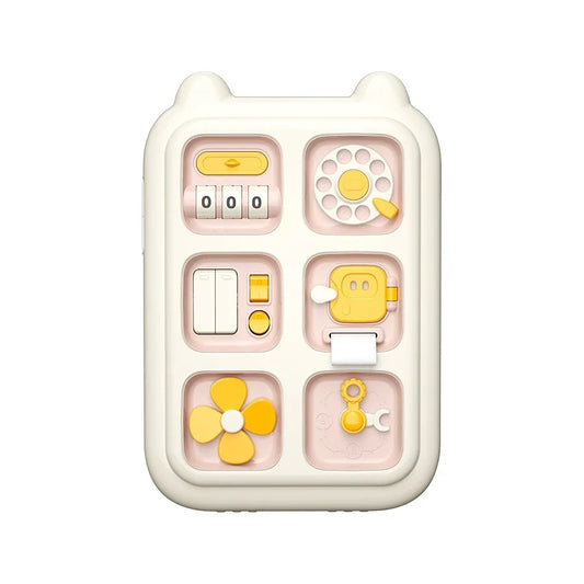 Children’s Busy Board | Montessori Fine Motor Skill Educational Toy | Multi-Functional Sensory Learning Activity Board for Toddlers - Kidohop