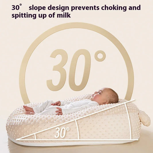 Baby Milk Spilt Prevent Slope Lying Sleep Ramp Mat Newborn Feeding Artifact Nursing Pillow - Kidohop