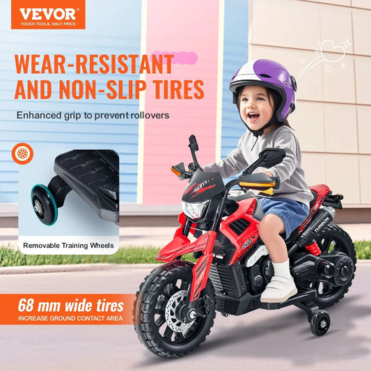 Christmas Gift – 12V Electric Ride-On Motorcycle for Kids - Kidohop
