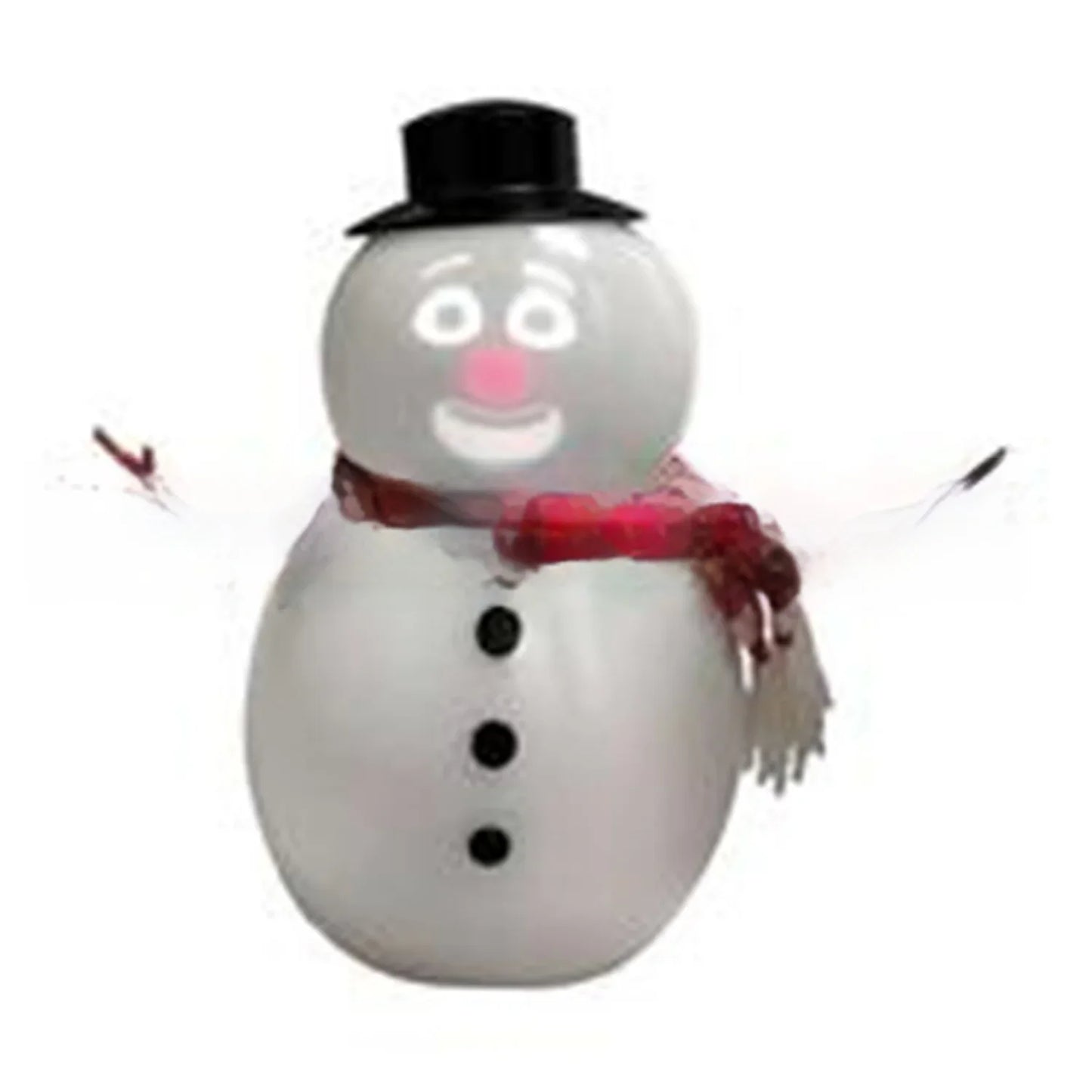 Talking Animated Blink Snowman With Light Up Eyes And Playful Voice For Holiday Home Table Centerpiece Gift Christmas Decorations - Kidohop