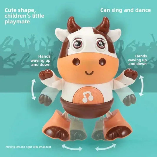 2026 – Dancing Cow Music Robot | Light-Up Electric Dance Toy - Kidohop