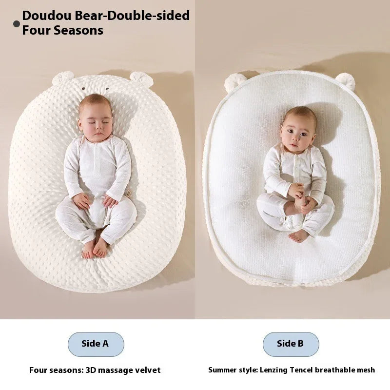 Baby Milk Spilt Prevent Slope Lying Sleep Ramp Mat Newborn Feeding Artifact Nursing Pillow - Kidohop