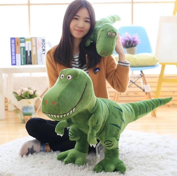 New Dinosaur Plush Toys Cartoon Tyrannosaurus Cute Stuffed Toy Dolls For Kids Children Birthday Gift - Kidohop