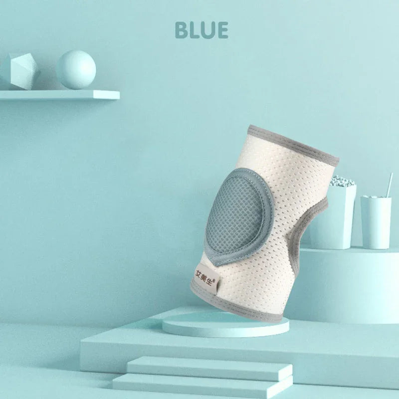 Baby Knee Pads | Kids Crawling Safety Protector | Soft Leg Warmers for Infants & Toddlers | Anti-Slip Cushion Pads - Kidohop