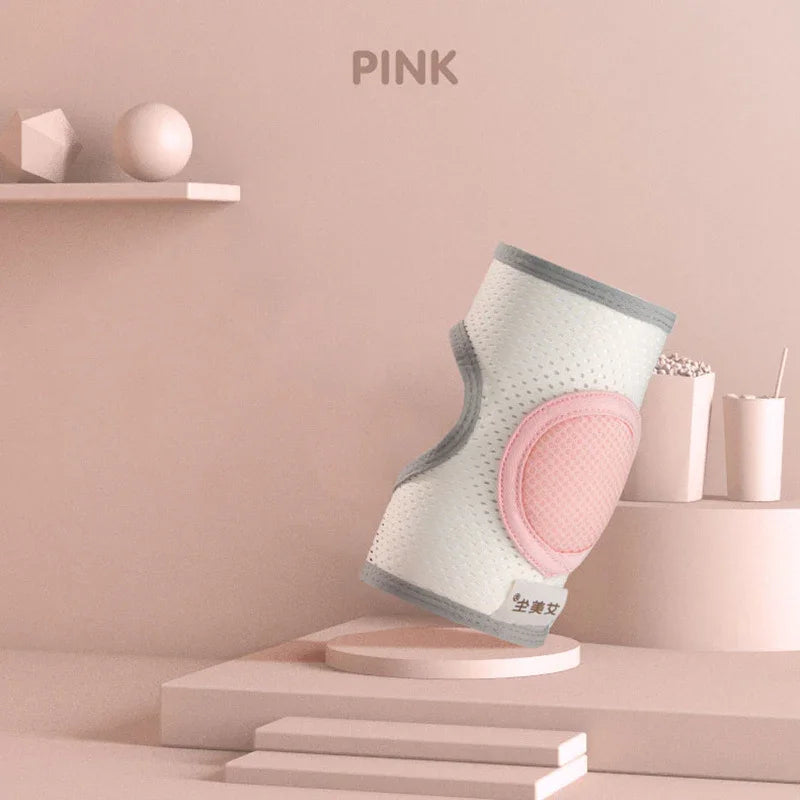 Baby Knee Pads | Kids Crawling Safety Protector | Soft Leg Warmers for Infants & Toddlers | Anti-Slip Cushion Pads - Kidohop