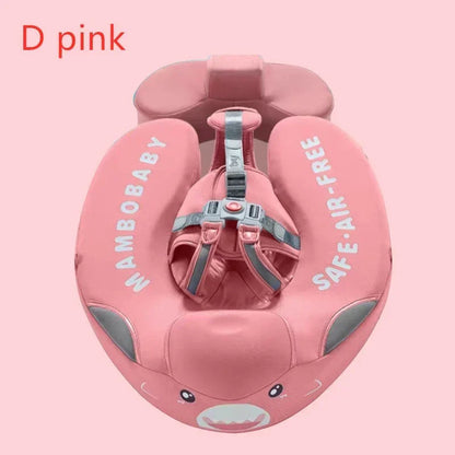 Baby Swimming Ring Float | 3D Fabric Infant Pool Float | Safe Non-Inflatable Pearl Foam Swim Trainer for Kids - Kidohop