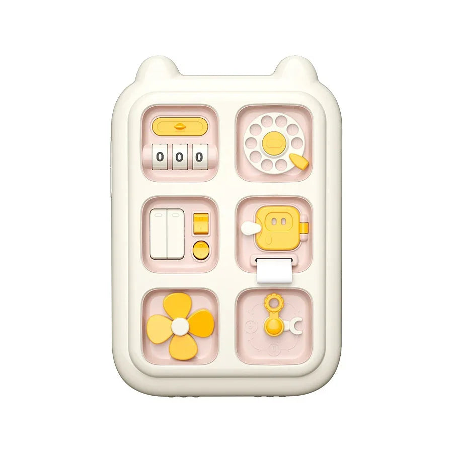 Children’s Busy Board | Montessori Fine Motor Skill Educational Toy | Multi-Functional Sensory Learning Activity Board for Toddlers - Kidohop