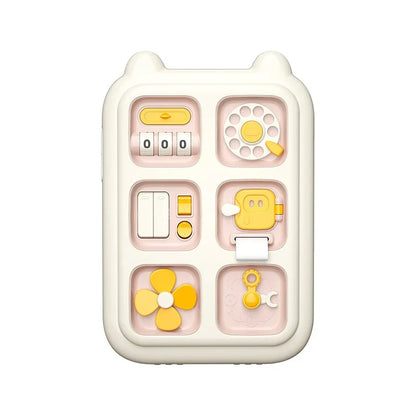 Children’s Busy Board | Montessori Fine Motor Skill Educational Toy | Multi-Functional Sensory Learning Activity Board for Toddlers - Kidohop