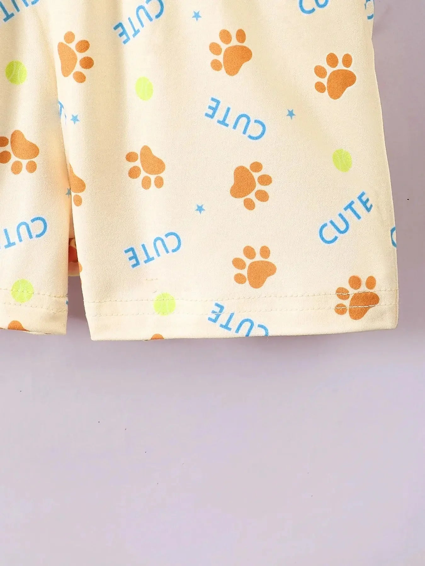 Baby & Toddler Dog Hoodie and Shorts Set – Two-Piece Summer Outfit - Kidohop