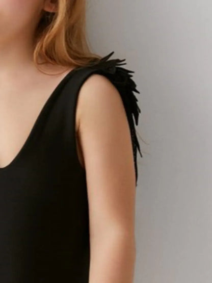 Backless Wide Strap Parent-Child Swimwear - Kidohop