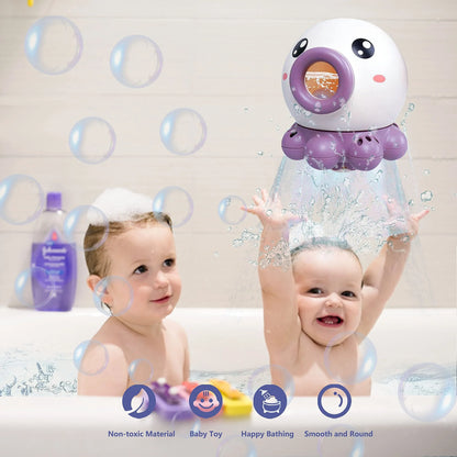 Octopus Fountain Bath Toy | Rotating Water Spray Toy for Babies & Toddlers | Fun Bathtub & Pool Sprinkler Toy - Kidohop