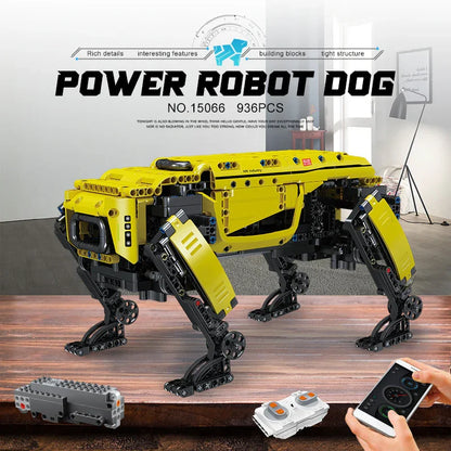 Mechanical Electric Robot Dog – Remote Control Puzzle Assembly Model - Kidohop