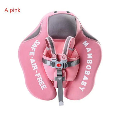 Baby Swimming Ring Float | 3D Fabric Infant Pool Float | Safe Non-Inflatable Pearl Foam Swim Trainer for Kids - Kidohop