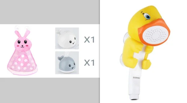 Electric Induction Whale Spray Toy | Light-Up Baby Bath Toy | Automatic Water Sprinkler with Music & LED Lights - Kidohop