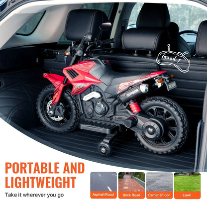 Christmas Gift – 12V Electric Ride-On Motorcycle for Kids - Kidohop