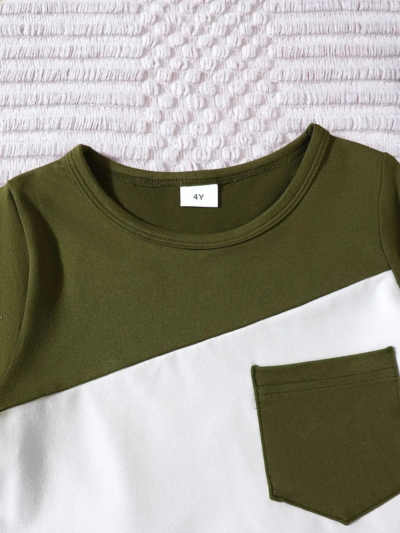 Kids Color Block Short Sleeve Top and Shorts Set – Two-Piece Summer Outfit for Boys &amp; Girls - Kidohop