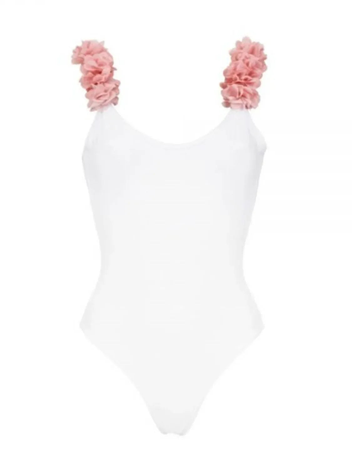 Backless Petal Strap Parent-Child Swimsuit - Kidohop