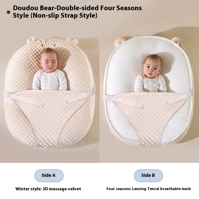 Baby Milk Spilt Prevent Slope Lying Sleep Ramp Mat Newborn Feeding Artifact Nursing Pillow - Kidohop