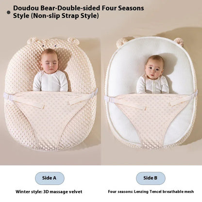 Baby Milk Spilt Prevent Slope Lying Sleep Ramp Mat Newborn Feeding Artifact Nursing Pillow - Kidohop