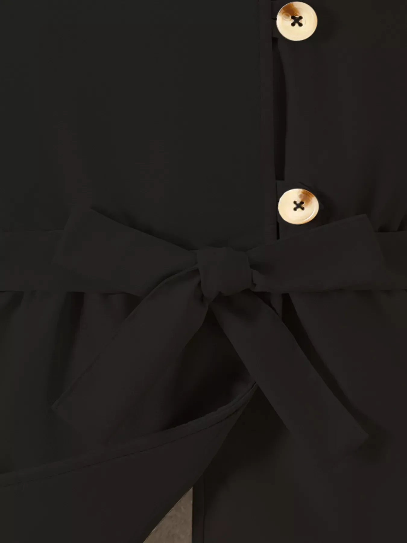 Children's Tie Waist Faux Fur Hooded Outerwear - Kidohop