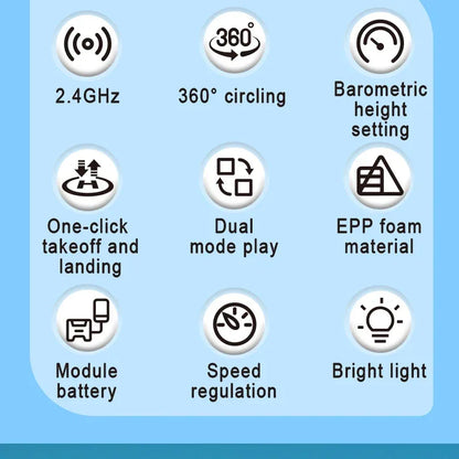 LED RC Fighter Jet – Beginner-Friendly Controls with Stunt Flying for All Ages (Easy to Fly. Exciting to Master. Fun for All Ages)