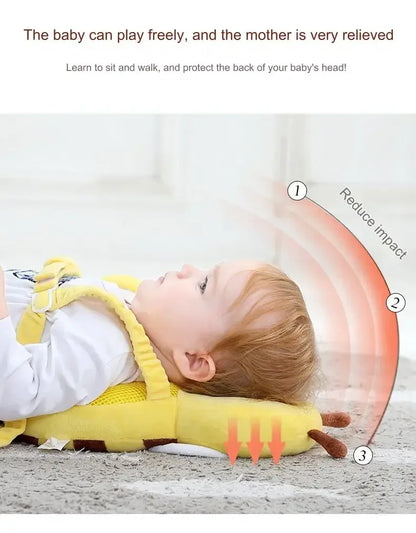Protect Every First Step 🐝 | Baby Head Back Protector Pillow