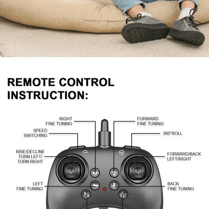 LED RC Fighter Jet – Beginner-Friendly Controls with Stunt Flying for All Ages (Easy to Fly. Exciting to Master. Fun for All Ages)